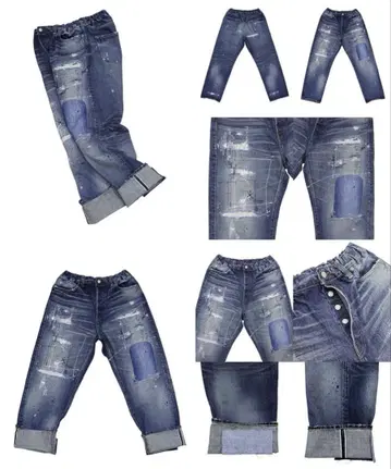 SAPEur 리페어 데님 Lot.5550XX "REBOOT" M 사이즈