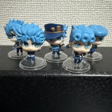 죠죠의 기묘한 모험 죠죠 콜레 다른 색상 전 5종 세트