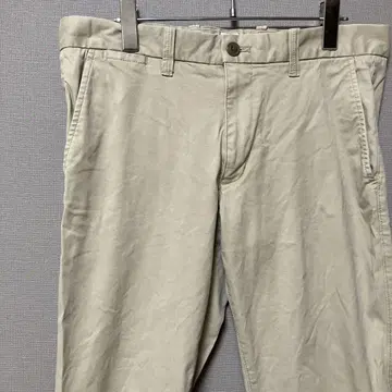 갭 치노 팬츠 (32인치 W86cm) 심플 베이지 무지 스키니 실루엣