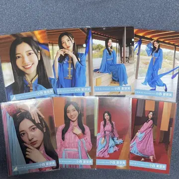 히나타자카46 코니시 나나미 녹슬지 않는 검을 가지세요 8종 컴프