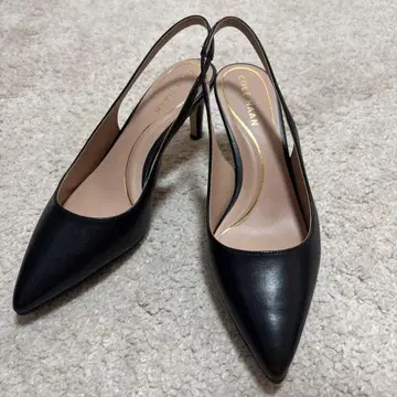 새상품급 콜한 백 스트랩 펌프스 뮬 23.5cm