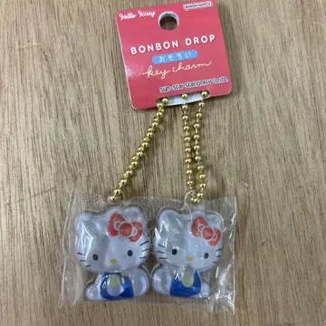 모자 꽁지 드롭 키링 키티