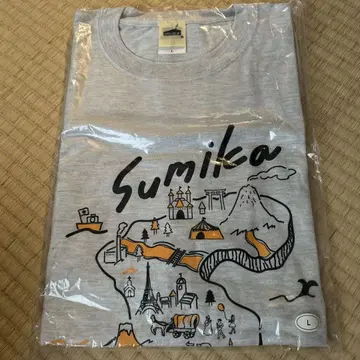 sumika 지도 디자인 티셔츠