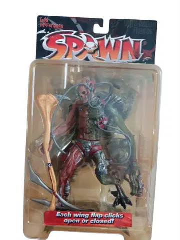 미사용! 스폰 Spawn 액션 피규어 아메리칸 코믹스. 해골.