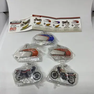 CBX400F 아크릴 키체인 총 5종 컴프 세트