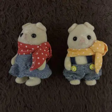 실바니안 패밀리 인형 2종 세트