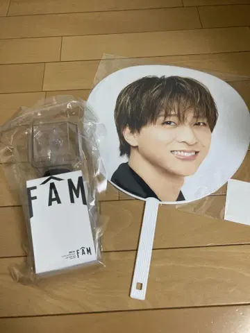 타임리스 timelesz FAM 응원봉 테라니 타쿠토 점보 부채