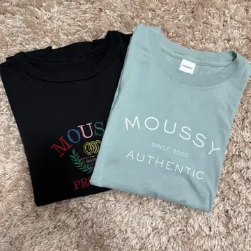 MOUUSY 티셔츠 2장 세트