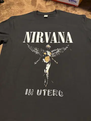 NIRVANA IN UTERO 티셔츠 2XL