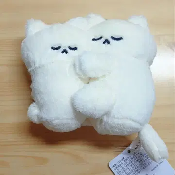 붙어 자는 고양이 봉제 인형  하나바라 시키 마스코트