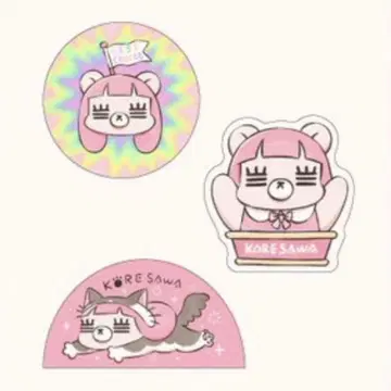 코레사와 레코짱 스티커 세트 (아타군 ver.)