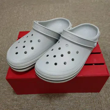 Crocs 그레이 클로그 샌들 26.0cm