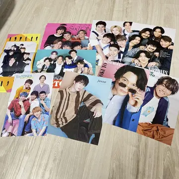 SixTONES 핑판 포스터 묶음 판매