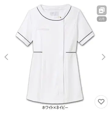 간호사복 흰 옷 간호사 의류 에스테틱 간호 안파미에 뷰티 의류