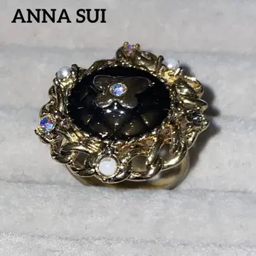 안나수이 ANNA SUI 골드링 프리 사이즈 새상품급