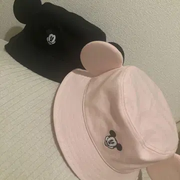 미키 마우스 버킷 햇 2개 세트