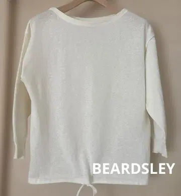 BEARDSLEY 비어즐리 썸머 니트 화이트 드로우 스트링 포함