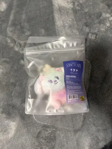 TXT 레인보우 뿔바투 키링 레인보우 컬러 붐뱃