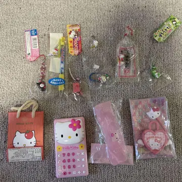키티 산리오 지역 키티 스트랩 펜 헤어 클립