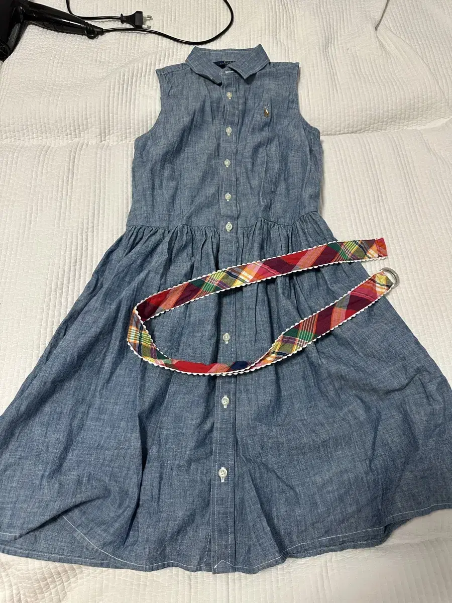(No Tag, New Product) Polo Ralph Lauren Kids Denim Onepiece