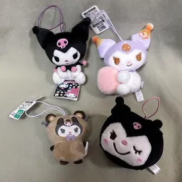 쿠로미 나카요시 마스코트 봉제 인형 산리오 다누키 편 큐브