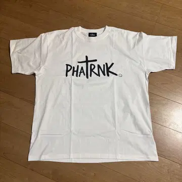 PHATRNK 로고 티셔츠 화이트