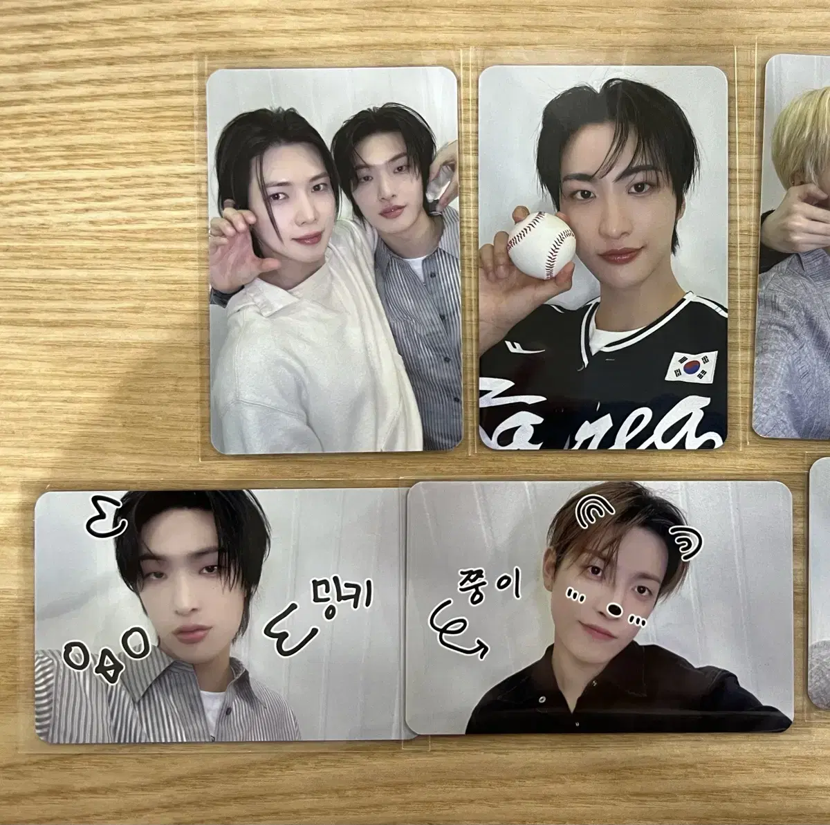 [wts] Ateez makestar Baseball Petcam ver. Lucky Draw poca
