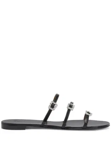 Giuseppe Zanotti 블랙 샌들