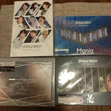 Snow Man 라이브 DVD(일반ver) 4장 세트