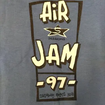 세션즈 AIR JAM 97 티셔츠 madeinUSA