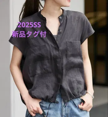 FLAMeWORK 프레임워크 캡 슬리브 드로스트 셔츠 새상품 블랙