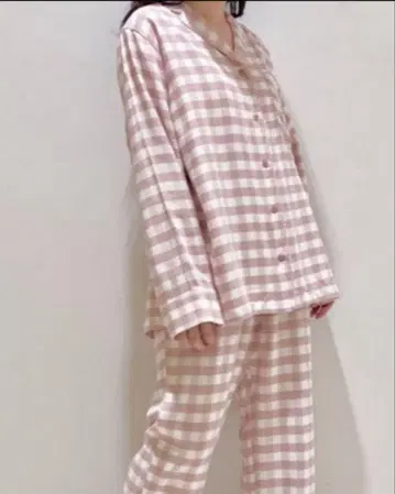 젤라또피케 네르깅엄 체크 상하의