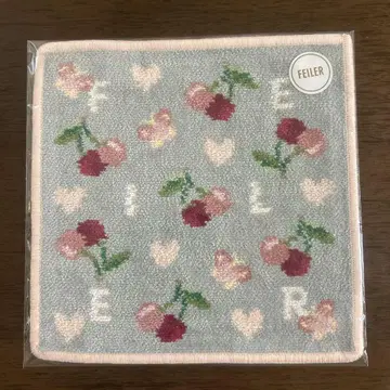 페이러 손수건 Keep Smiling Cherry 새상품