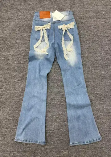 andmary 레이스 리본 데님 앤드 마리 S