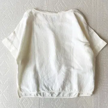 Spick & Span 레이온 린넨 T 블라우스 돌먼 슬리브 블라우스
