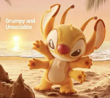POPMART STiTCH 스티치 Grumpy 그랑피