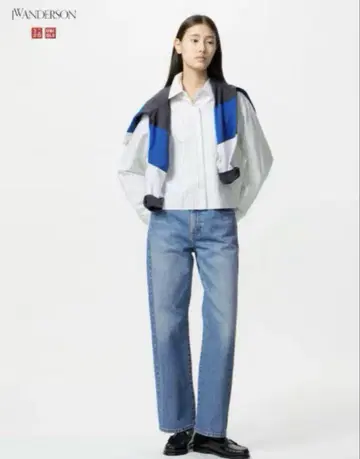 유니클로 UNIQLO JW ANDERSON 스트레이트 청바지