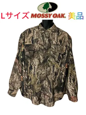 리얼 트리 카모 무늬 헌팅 셔츠 모시 오크 mossy oak