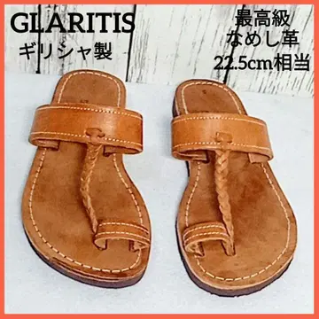 그라리티스 최고급 무두질 가죽 토링 샌들 그리스 제 레어 22.5cm