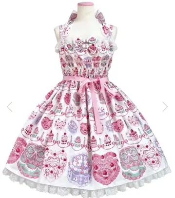 JSK 화이트 Angelicpretty