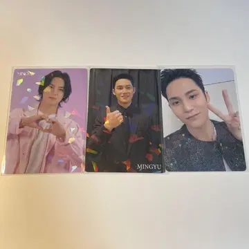 SEVENTEEN 세부치 Carat 팬클럽 업데이트 민규 세트