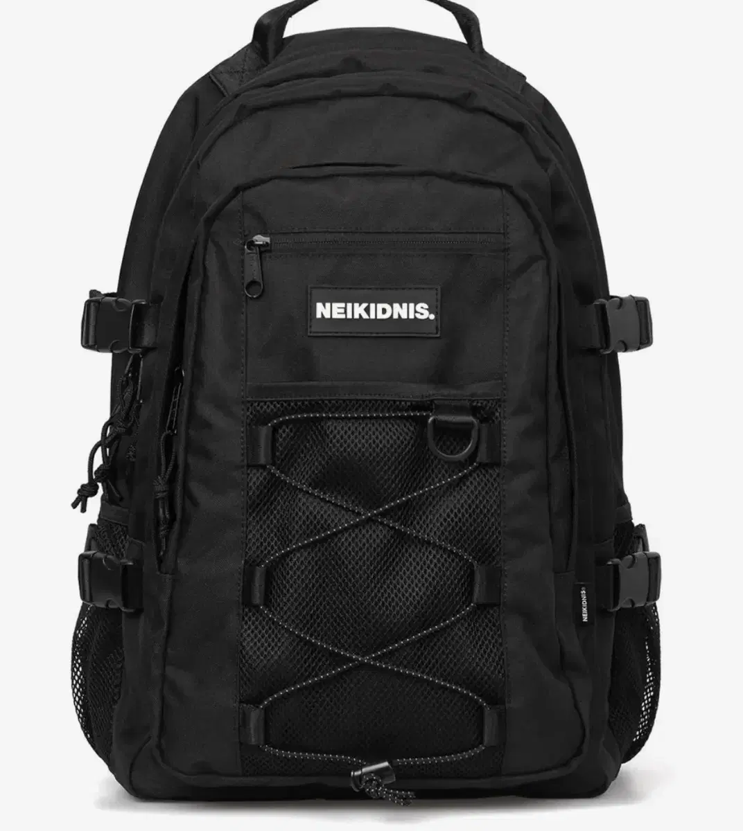 Nakedness Mesh String Backpack Black
