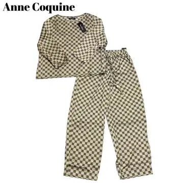 미사용 보관품 Anne Coquine 셋업 올 패턴 sizeL