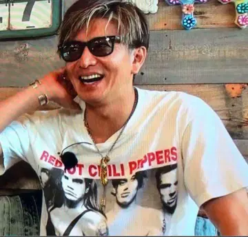 RED HOT CHILI PEPPERS 기무라 타쿠야 티셔츠