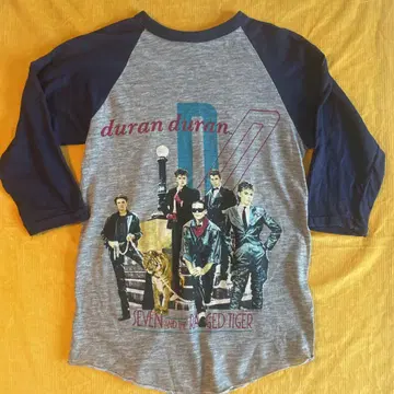 Duran Duran 래글런 베이스볼 티셔츠 XS 빈티지