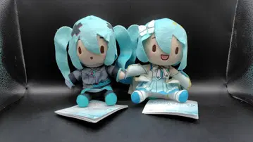 극장판 프로젝트 세계 후와푸치 미니 봉제 인형 하츠네 미쿠 2종 세트