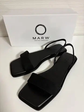 MARW UNITED ARROWS 플랫 백 벨트 샌들
