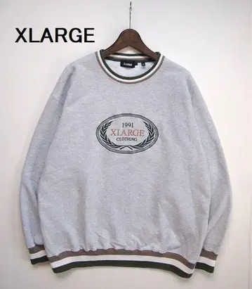 XLARGE 엑스라지 로고 자수 맨투맨 트레이닝복 L