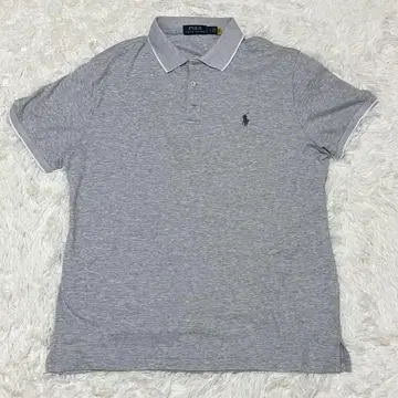 폴로 랄프 로렌 피케 셔츠 그레이 현행 택 포니 자수 M 상당