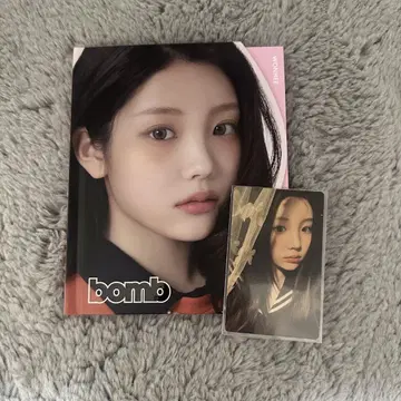 ILLIT bomb GLLIT판 WONHEE 트레이딩 카드 포함